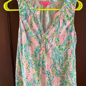 Lilly Pulitzer Essie top Unicorn of the Sea